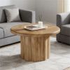 Round coffee table, central table, tea table