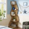 Corner bookshelf, corner bookshelf, bookshelf, display shelf, display rack